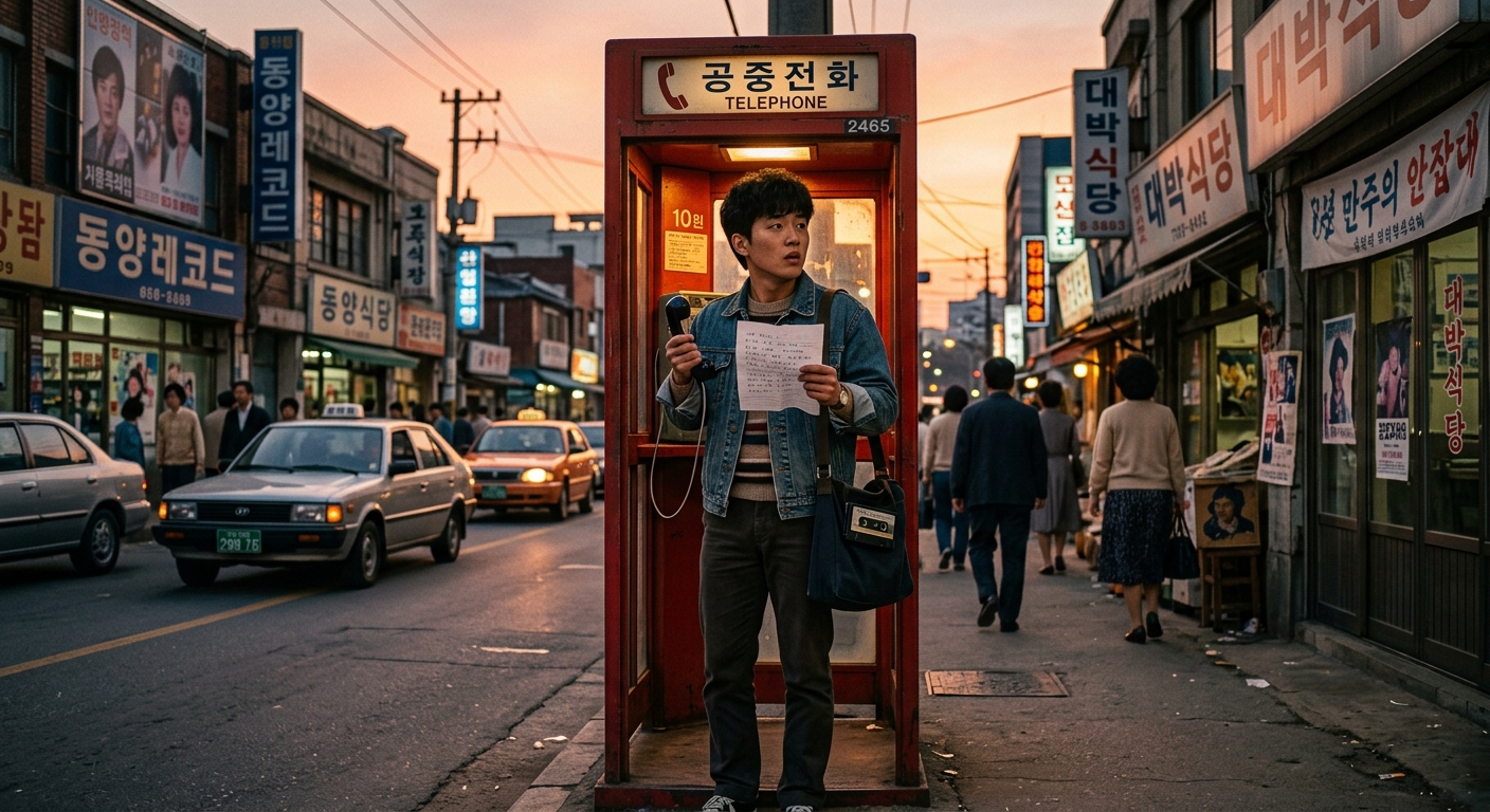 노란 우산을 쓴 리트리버