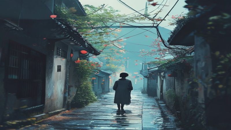 비 내리는 골목길의 우산 수리공 – 제236화