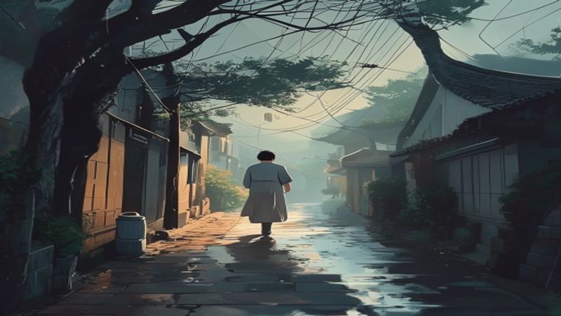 비 내리는 골목길의 우산 수리공 – 제259화