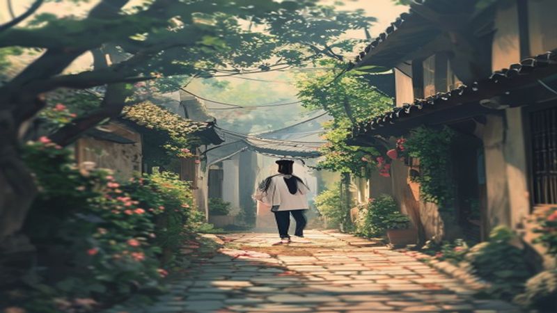 비 내리는 골목길의 우산 수리공 – 제341화