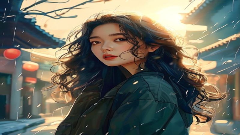 비 내리는 골목길의 우산 수리공 – 제355화
